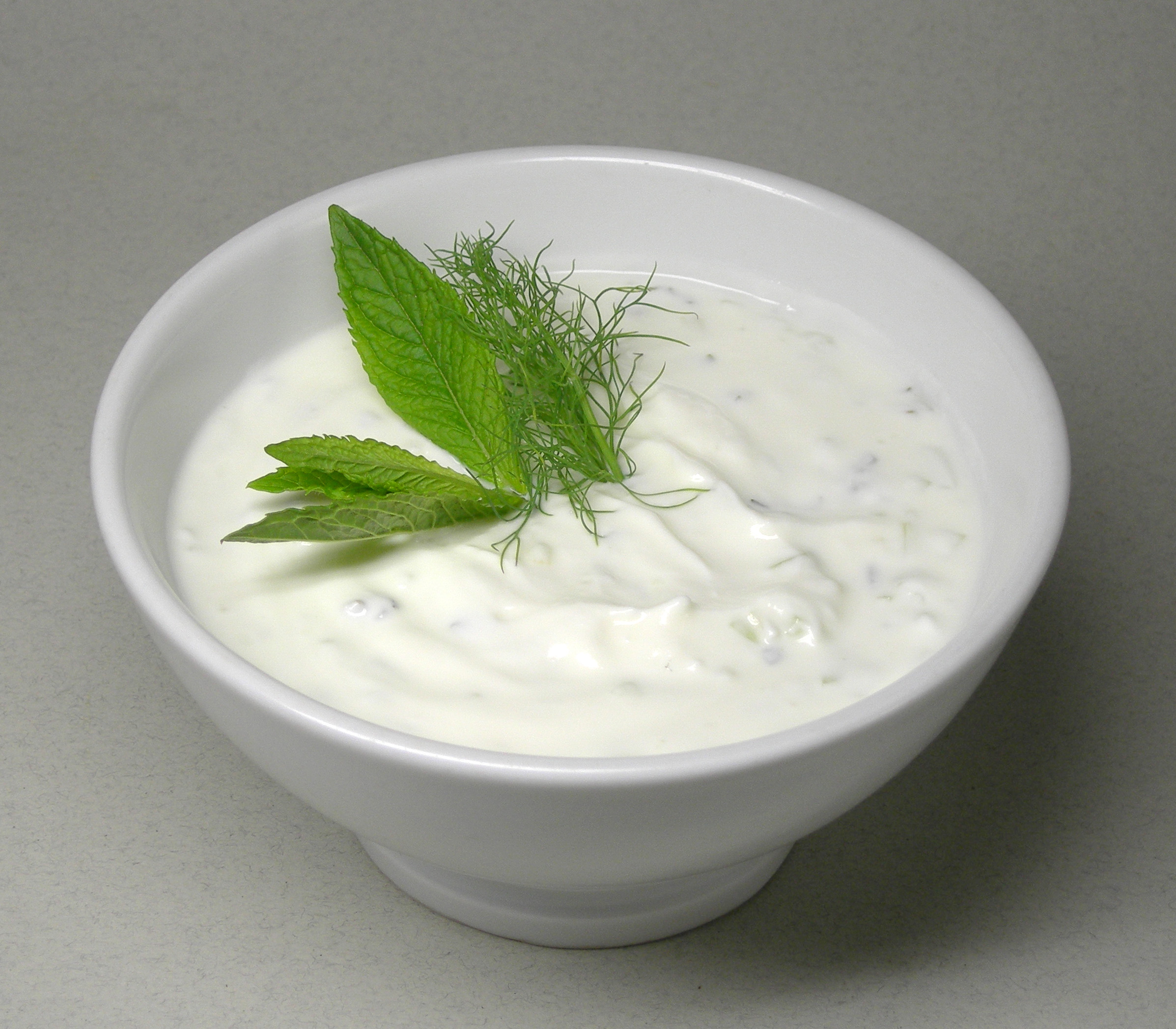 -* ( Raw) Cacik  (Yogurt Garlic Dip)